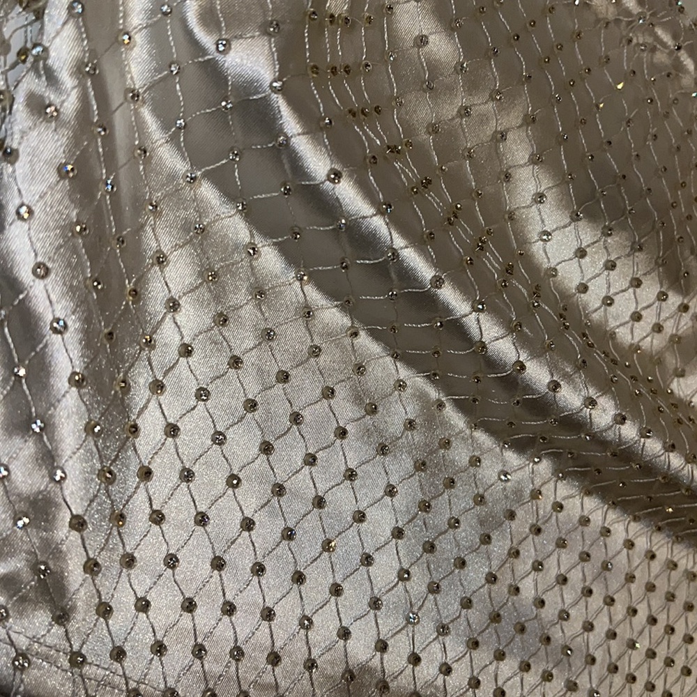 Akira Rhinestone Mesh Top - Picture 2 of 5